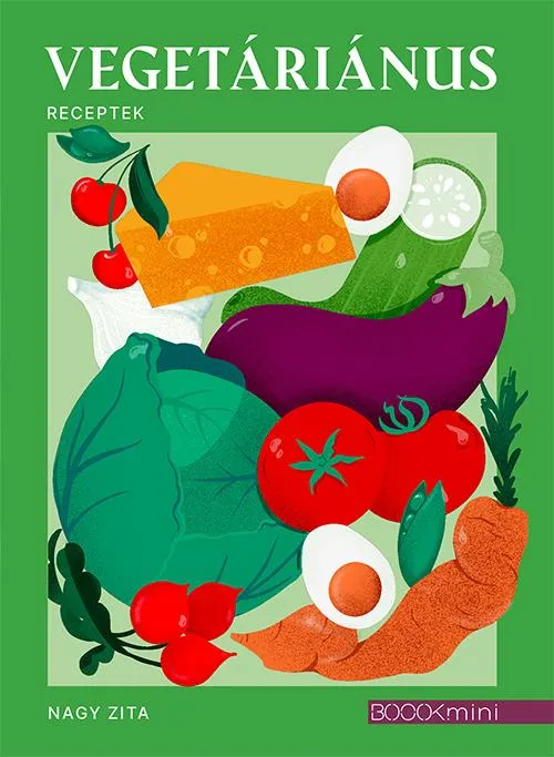 VEGETÁRIÁNUS RECEPTEK - BOOOK MINI Árcsökkenés