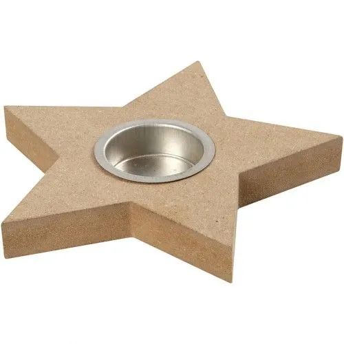 Akciós ár Mécsestartók MDF-ből, Csillag 15cm
