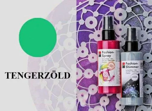 Szezonális akció M.Fashion Spray CS.TENGERZÖLD