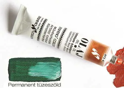 P.OLAJ PERM.TÜZ.ZÖLD 838 tub 22ml/1 Kiárusítás