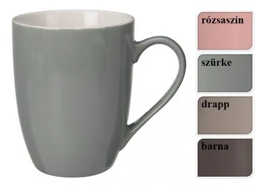 Porcelán bögre, 3,5dl, Sweet - rózsaszín Olcsó