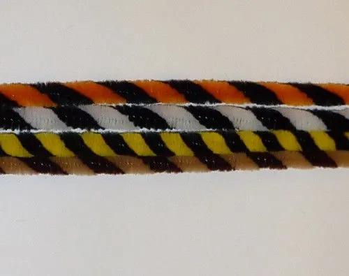 Outlet Zsenília, csíkos -vegyes, Szafari 10 db/cs, 0,6x30 cm