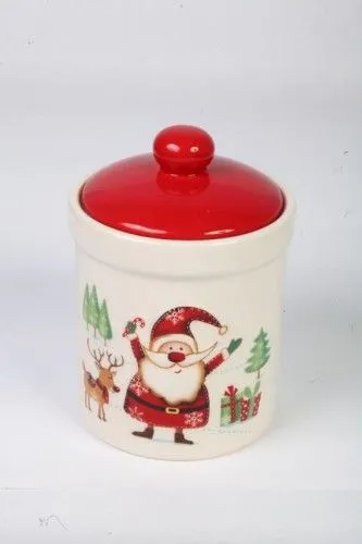 Prémium Karácsonyi kerámia, Fűszertartó 700ml