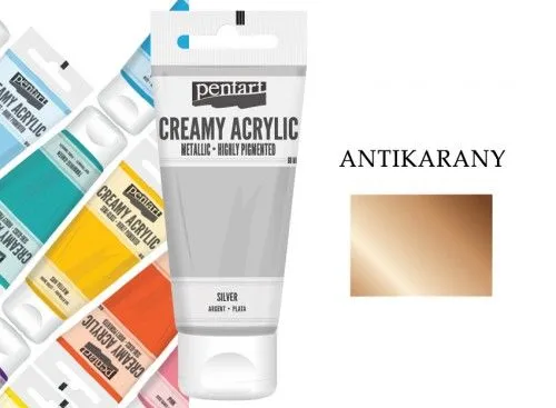 Tubusos akrilfesték, metál, 60ml, Antikarany Bestseller