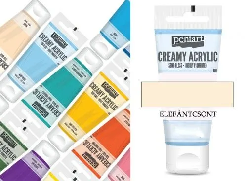 Utolsó esély Tubusos akrilfesték, selyemfényű, 60ml, Elefántcsont