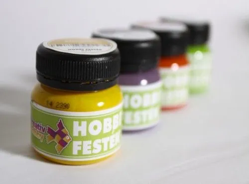 Hobbi festék fényes 40ml, Sárga Expressz szállítás