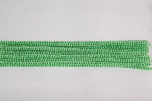 Zsenília csíkos, 6mm, Zöld Végkiárusítás
