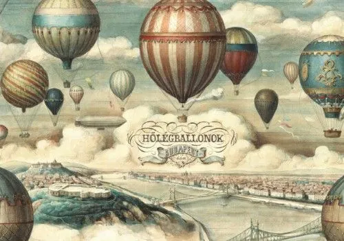 Rendeld meg most Művészpapír 50-70cm hőlégballon