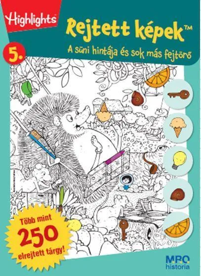 REJTETT KÉPEK 5. - A SÜNI HINTÁJA ÉS SOK MÁS FEJTÖRŐ Expressz kézbesítés
