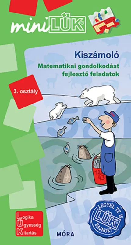 Kihagyhatatlan ajánlat Kiszámoló -Legyél te is LÜK bajnok - 3. osztály matek LDI 573