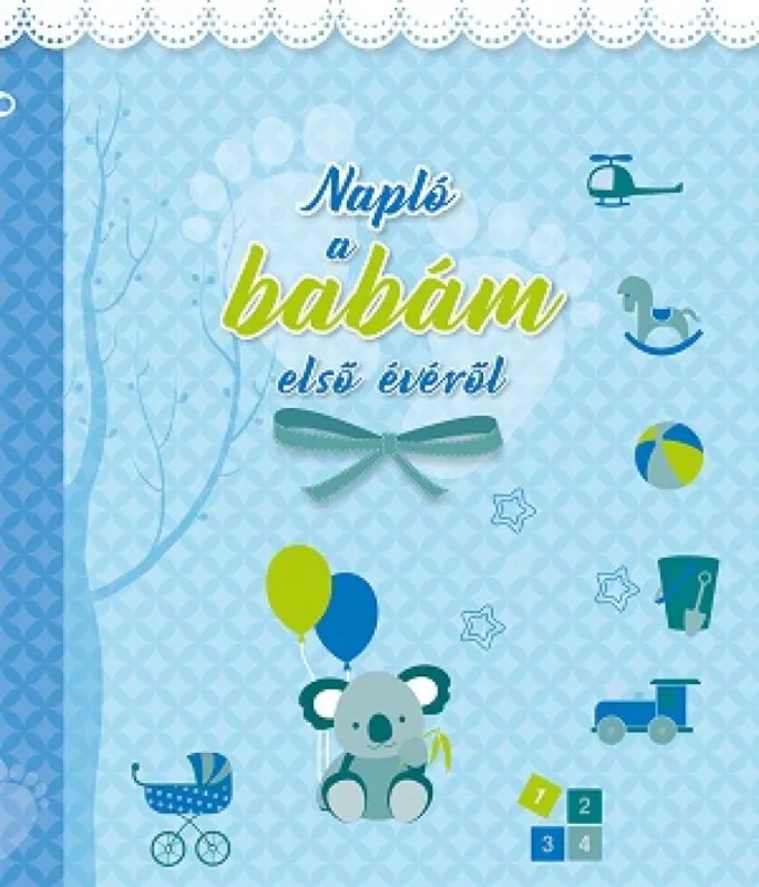 Szuper akció Napló a babám első évéről (fiús)