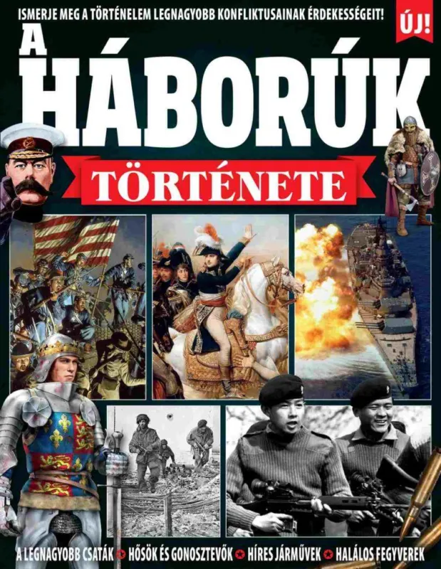 Füles Bookazine - A háborúk története Szuper akció
