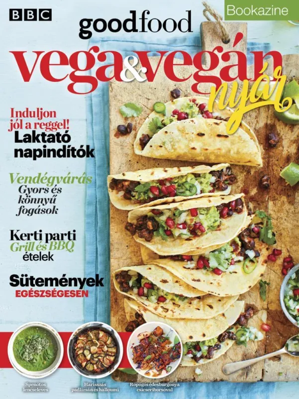 Szuper ajánlat BBC Goodfood Bookazine - Vega és Vegán Nyár