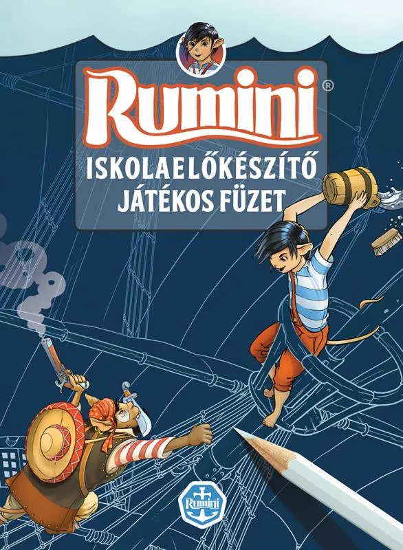 Rumini - játékos iskolaelőkészítő füzet Azonnali szállítás