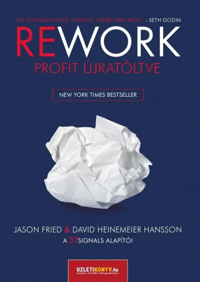 REWORK - Profit újratöltve - Rendhagyó gondolkodás, rendhagyó profit Gyors kiszállítás