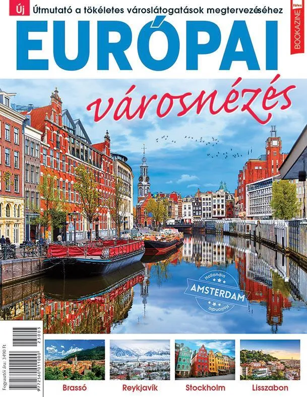 Olcsóbb Füles Bookazine: Európai városnézés