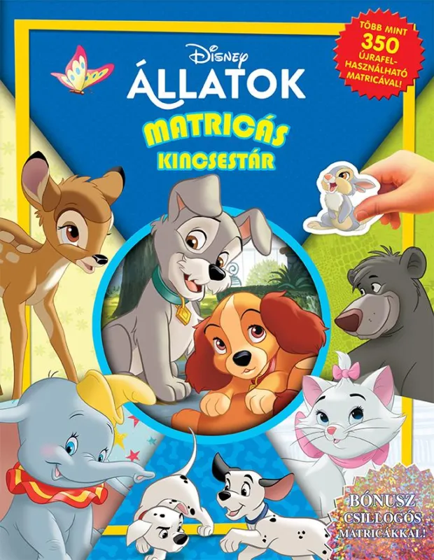 Expressz szállítás Matricás kincsestár: Disney Állatok