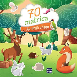Kedvezmény Az erdő világa - 70 matrica