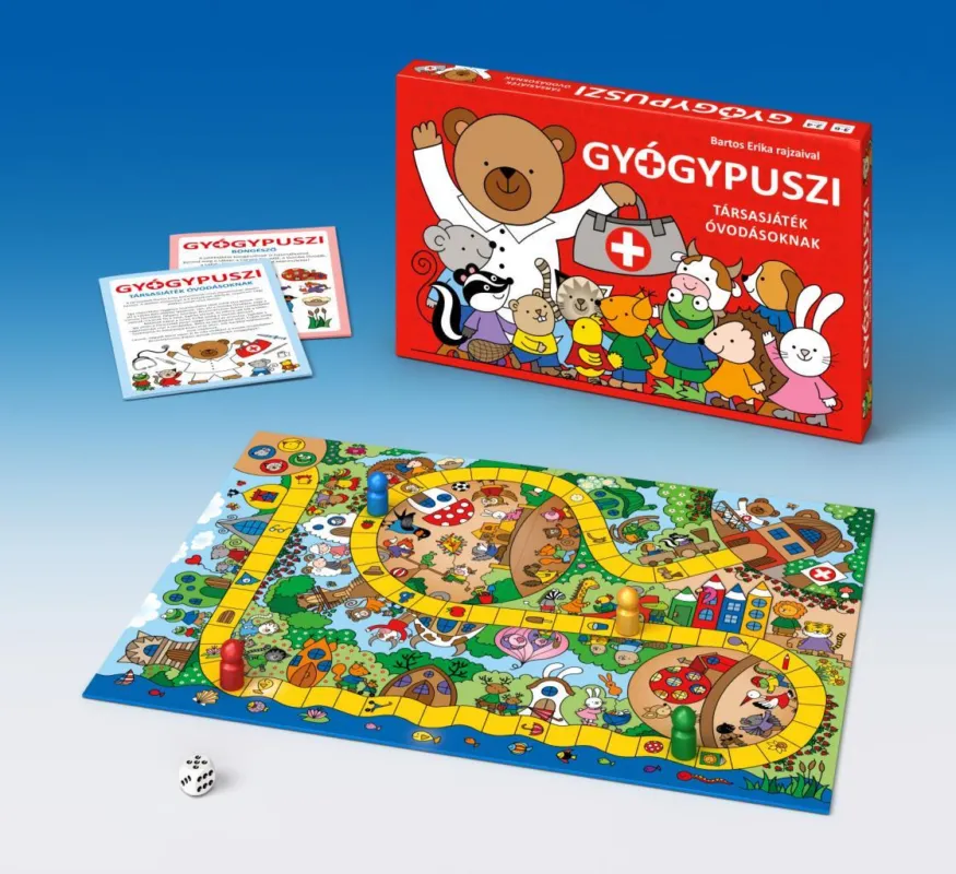 Kiárusítás Gyógypuszi - Társasjáték óvodásoknak