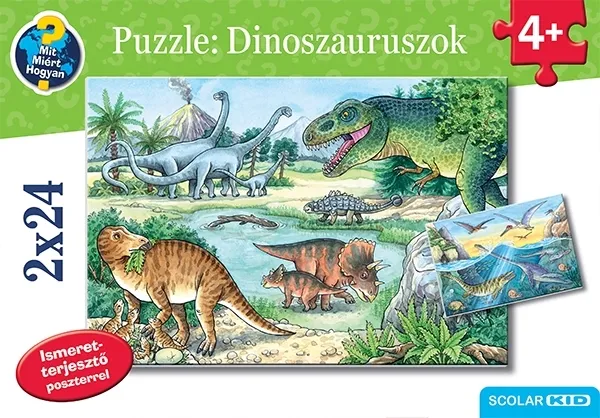 Expressz szállítás Puzzle: Dinoszauruszok