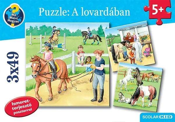 Olcsó Puzzle: A lovardában