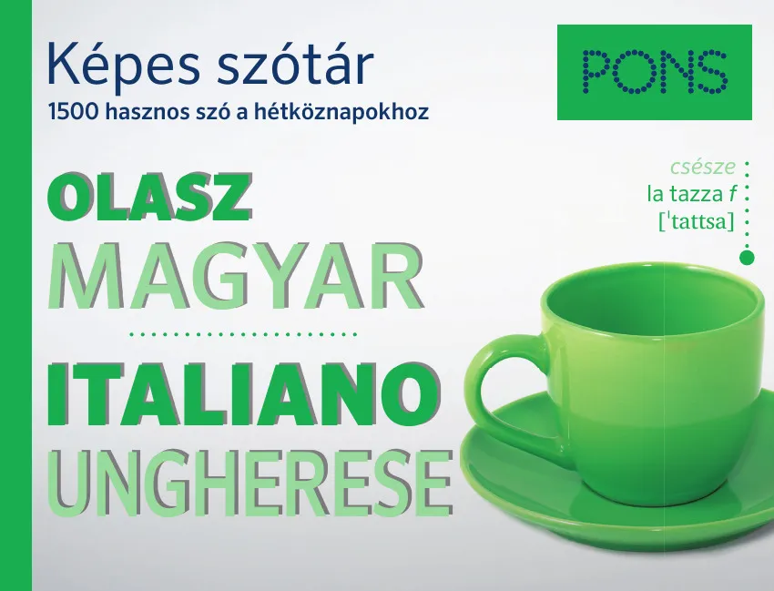 Alacsony ár PONS Képes szótár Olasz-Magyar