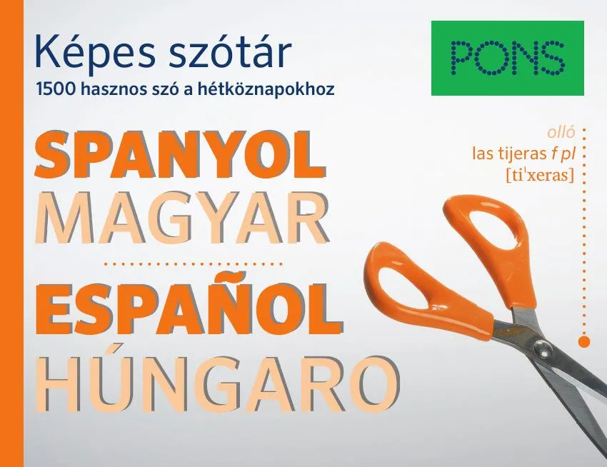 PONS Képes szótár Spanyol-Magyar Prémium