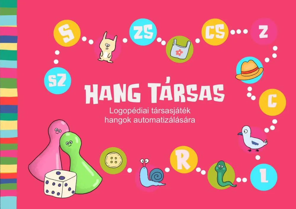 Hang társas - Logopédiai társasjáték hangok automatizálására Vedd meg most
