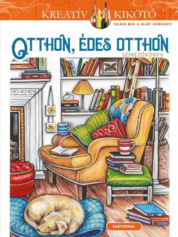 Otthon édes otthon - Színezőkönyv Akciós ár