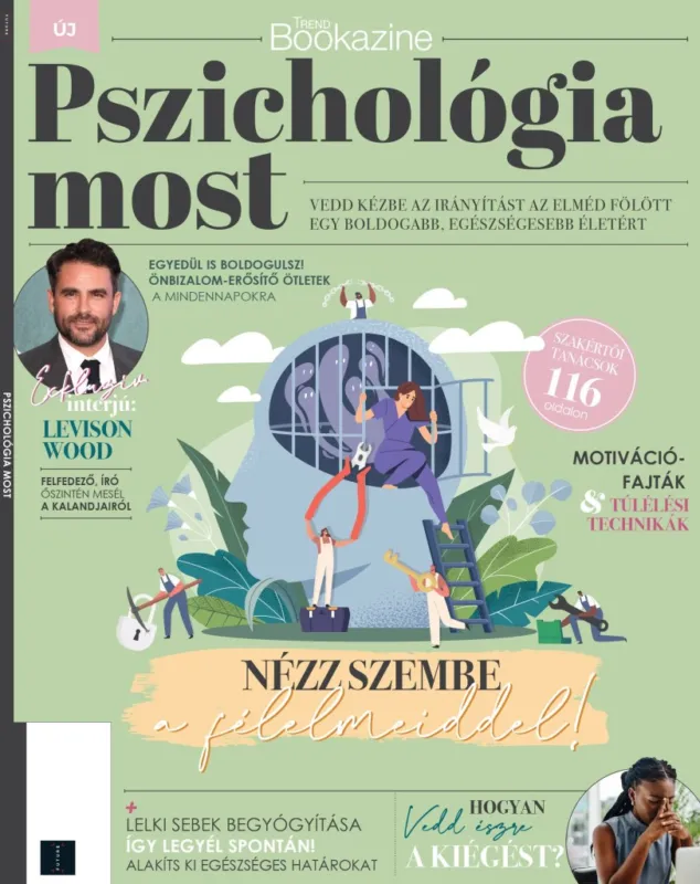 Olcsó PSZICHOLÓGIA MOST - TREND BOKAZINE 2025/04