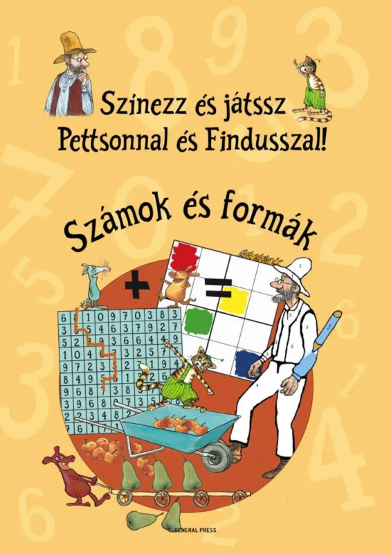 Kedvezményes ár Színezz és játssz Pettsonnal és Findusszal! - Számok és formák