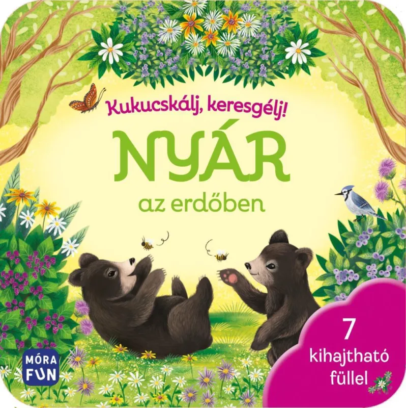 Exkluzív ajánlat Kukucskálj, keresgélj! - Nyár az erdőben - 7 kihajtható füllel