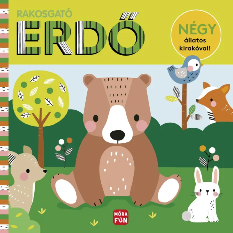 Végkiárusítás Rakosgató - Erdő - Négy állatos kirakóval