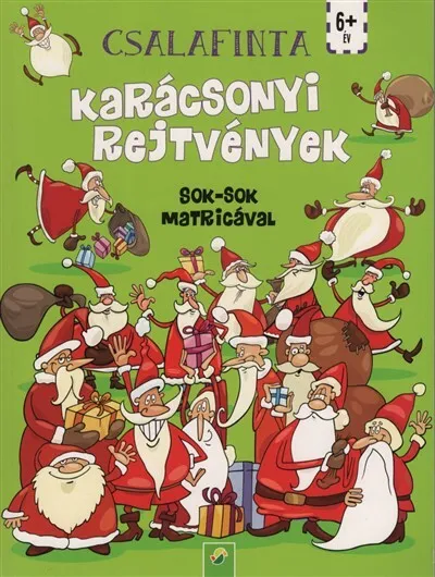 Csalafinta karácsonyi rejtvények - Sok-sok matricával Árcsökkenés