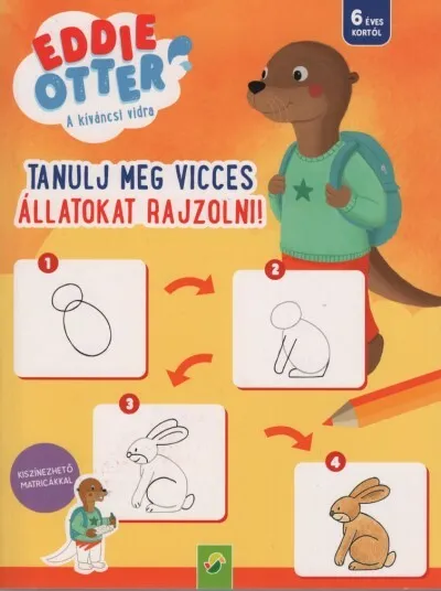 Eddie Otter: Tanulj meg vicces állatokat rajzolni Azonnali szállítás