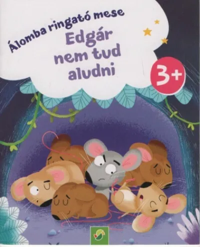 Edgár nem tud aludni - Minikönyv Kedvezmény