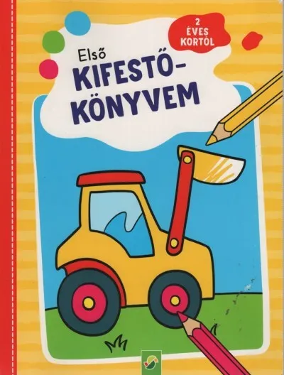 Első kifestőkönyvem - 2 éves kortól (Járműves) Szezonális akció