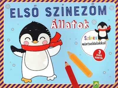 Akciós ár Első színezőm: Állatok - Színes mintaoldalakkal 3 éves kortól