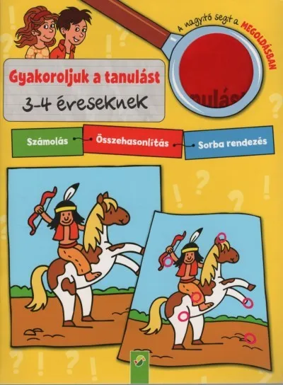 Alacsony ár Gyakoroljuk a tanulást - 3-4 éveseknek