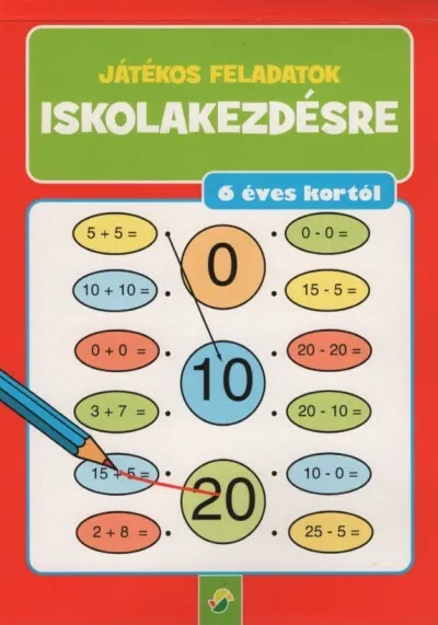 Játékos feladatok iskolakezdésre - 6 éves kortól Alacsony ár