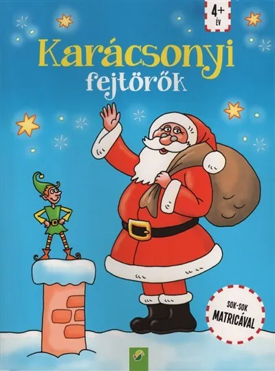 Karácsonyi fejtörők - Sok-sok matricával §K Bestseller