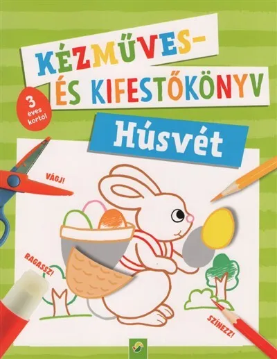 Exkluzív ajánlat Kézműves- és kifestőkönyv - Húsvét §H