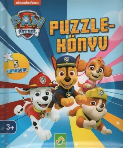 Mancs őrjárat: Puzzle-könyv - 5 kirakóval Korlátozott ajánlat