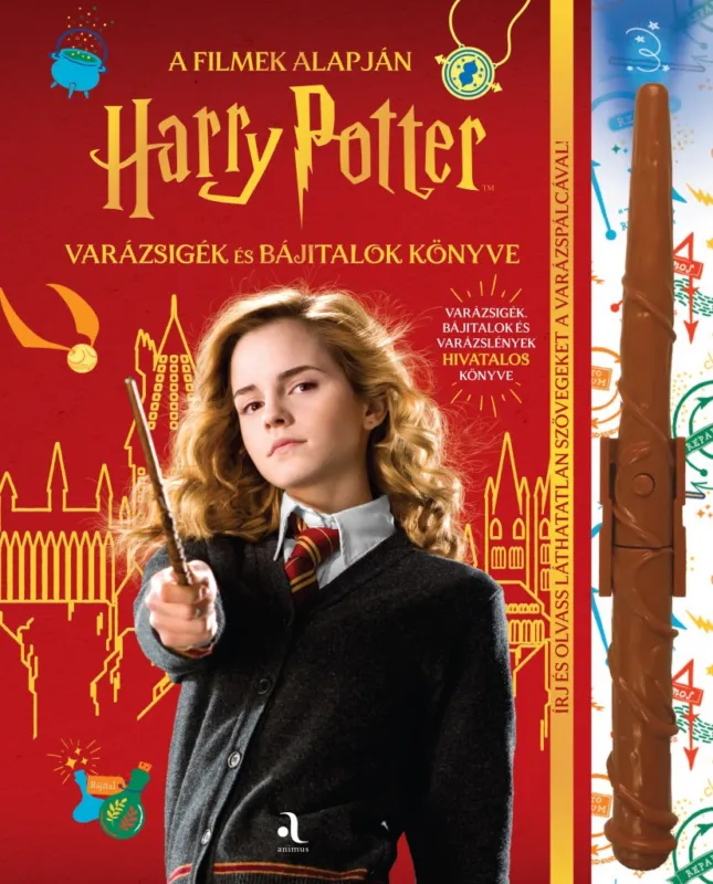 Biztonságos vásárlás Harry Potter - Varázsigék és bájitalok könyve (varázspálcával)