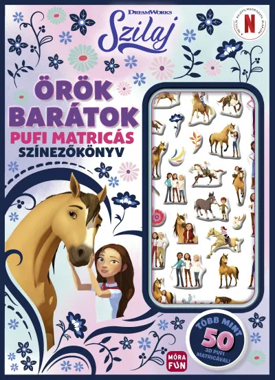 Exkluzív ajánlat Szilaj - Örök barátok - Pufi matricás színezőkönyv