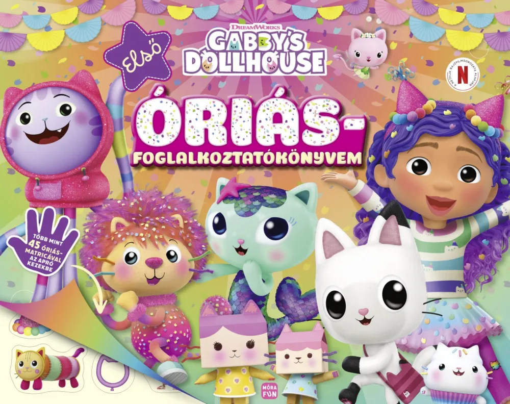 Gabi babaháza - Első óriás-foglalkoztatókönyvem Bestseller