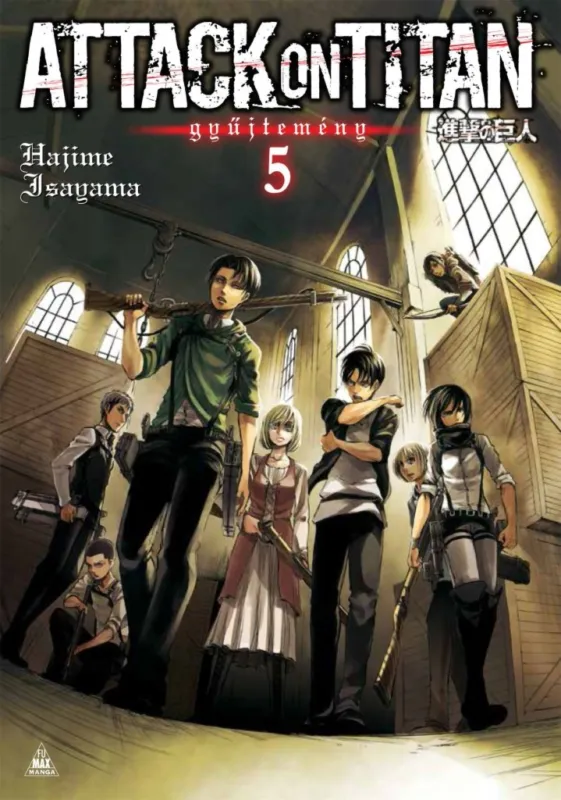 Legnépszerűbb Attack on Titan-gyűjtemény 5.