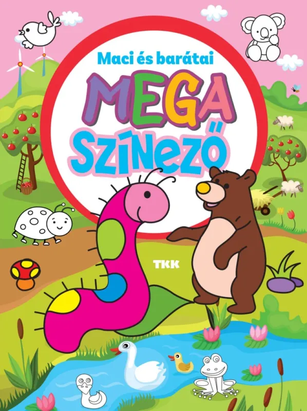 Rendeld meg most Maci és barátai - Mega színező