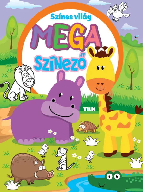 Színes világ - Mega színező Outlet