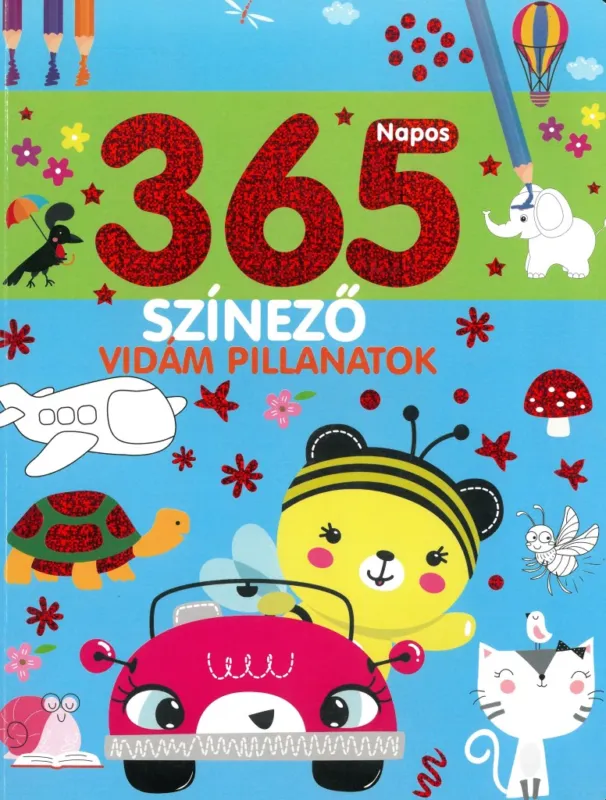 Kedvezmény 365 napos színező - Vidám pillanatok